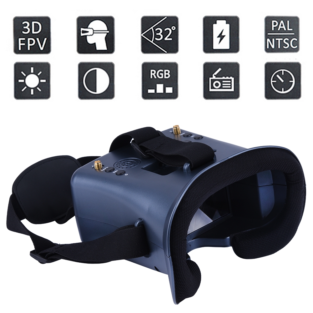 008D 5.8G 40CH 4.3 Inch 800*48 - Skyzone Sky04O Pro Fpv Goggles recension och pris